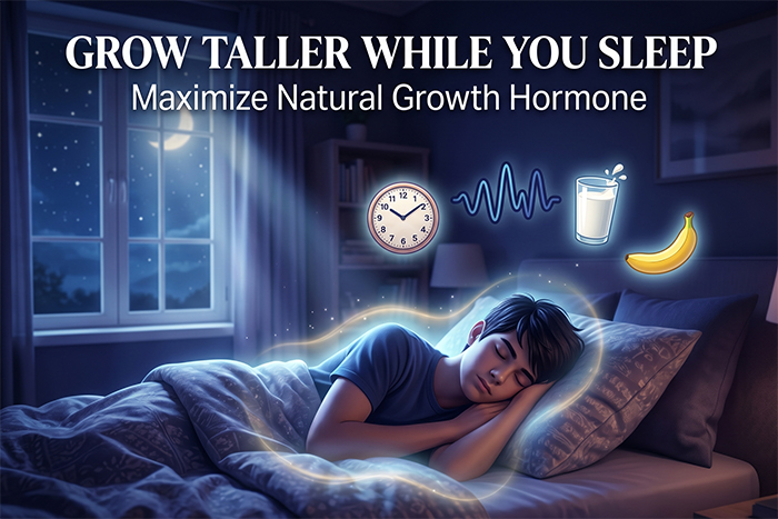 How to maximize growth hormone naturally while you sleep