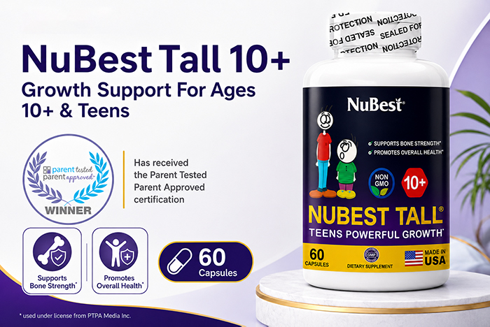 NuBest Tall 10+ Earns PTPA Seal of Approval