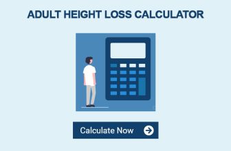 Adult Height Loss Calculator
