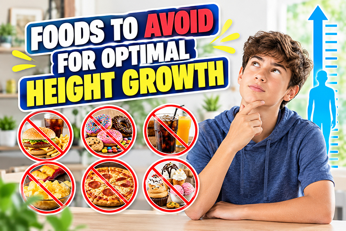 Foods to Avoid for Optimal Height Growth