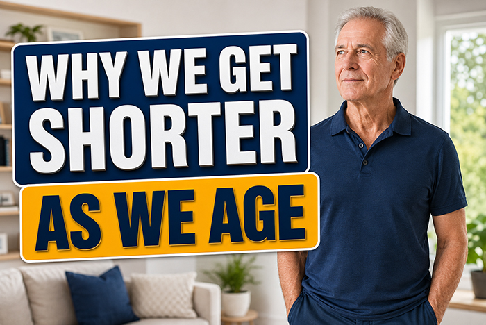 Why do we get shorter as we age.