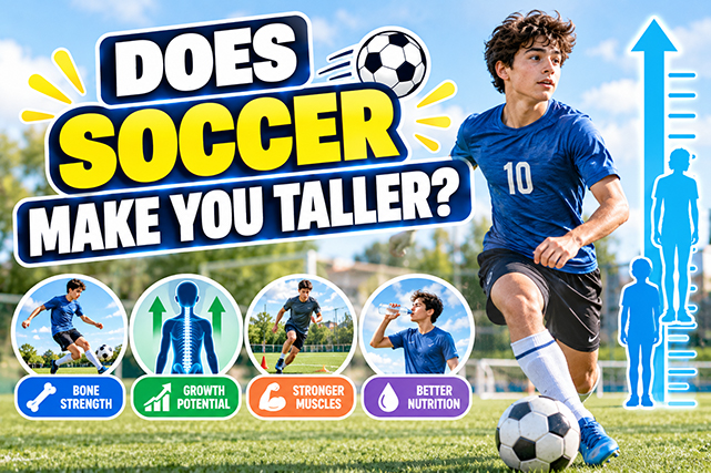 Does soccer make you taller