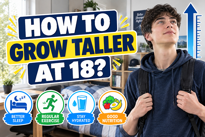 How to grow taller at 18